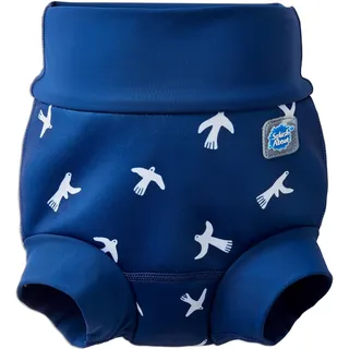 Splash About Happy Nappy Duo Wiederverwendbare Schwimmwindel, White Birds, 3-6 monate
