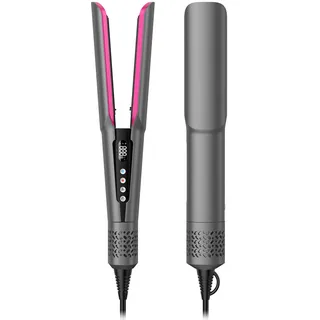 slopehill Air Haarglätter Upgraded 2026, 1300W Ionen Luft-Glätteisen OHNE Heizplatten, Stärkerer Luftstrom für besseren Glätteffekt, Leichter & Leiser, Nass & Trocken Haar, Ohne Hitzeschäden, 90-160°C