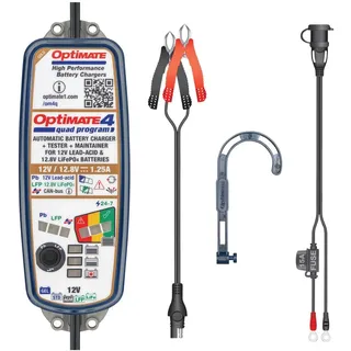 TecMate OptiMate 4 Quad Program Premium