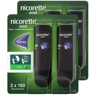 nicorette mint Spray mit Nikotin 2x 2 St 2x2