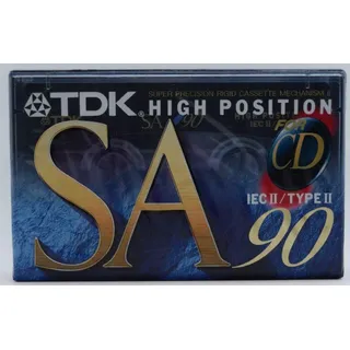 TDK SA 90 E Audio-Kassette (90min)
