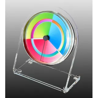 Rainbow Watch Tischuhr Petriplex circle bunt