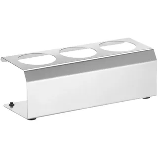 HENDI Spenderflaschen-Halter, 3-fach, ø57 mm, 229x90x(H)78mm,
