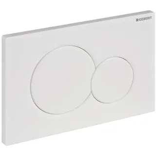 Geberit Sigma01 Betätigungsplatte weiß