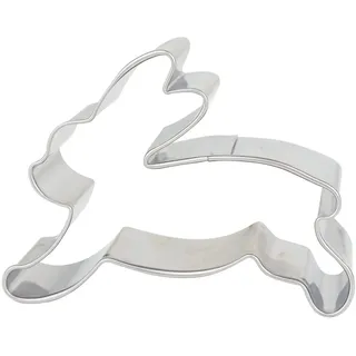 RBV Birkmann Birkmann, Ausstechform Hase springend, Edelstahl, 6,5 cm, hochwertige Qualität, 191624