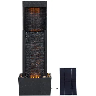 Teamson Home Gartenbrunnen Athena Solar schwarz