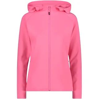 CMP Damen Sweatjacke WOMAN JACKET FIX HOOD 32C8386-B351 42 - Pink Fluo - 42