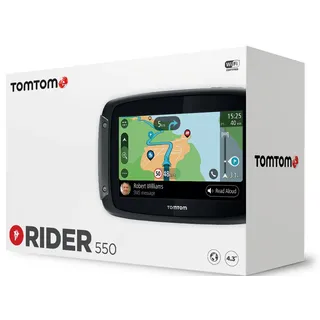 TomTom Rider 550 World Navigationssystem, schwarz für Männer