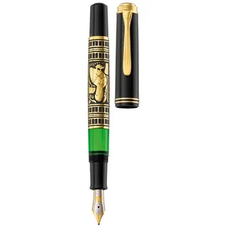 Pelikan Toledo M700 Kolbenfüller schwarz-gold M (mittel)