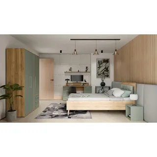 Xxxl Jugendzimmer, Braun, Holzwerkstoff, 80x200x120 cm, Kinder- & Jugendzimmer, Jugendmöbel, Komplette Kinder- & Jugendzimmer