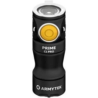 Armytek Prime C1 Pro Warm Mini-Taschenlampe mit Schlüsselanhänger, mit Gürtelclip akkubetrieben 1 (6.70 cm, 1000 lm