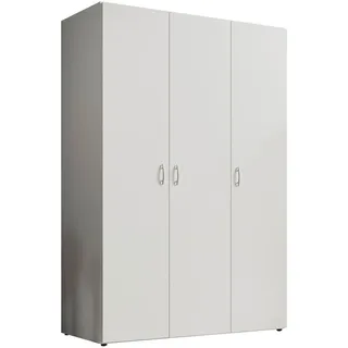 BASED Drehtürenschrank Joe 121 x 176 x 51 cm Weiß