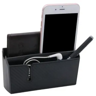 WEKADRIN Auto Aufbewahrungsbox L Mit Doppelseitigem Klebeband Selbstklebender Organizer Für Armlehnen Und Tür Praktische Handy Aufbewahrungsbox Für Karte Und Bargeld