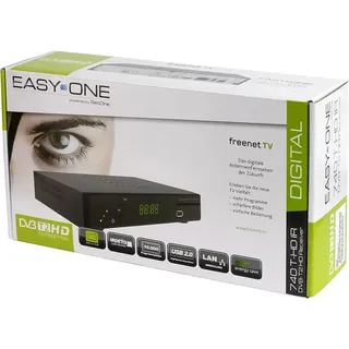 Sky Vision SET-ONE EasyOne 740 DVB-T2 Bundle, Freenet TV,