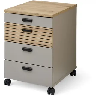 Innostyle Glenn Rollcontainer 45 x 66 x 55 cm grau