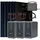 3000 W inkl. 6,72 kWh Speicher + 6 x 500 W N-Typ Glas-Glas Bifacial Module