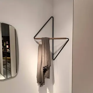 BAIHAO Wand Ecke Kleiderständer Kleiderbügel Garderobe Industrielle Design Dekoration