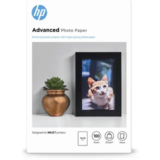 HP Advanced Glossy 10 x 15 cm 250 g/m2 100 Blatt