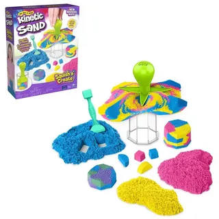 Spin Master Kinetic Sand Squish N' Create Knete 382 g mehrfarbig