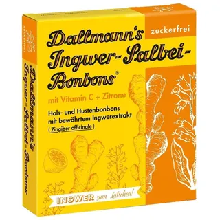 Dallmanns Ingwer Salbei BO x5 5x37 g Bonbons