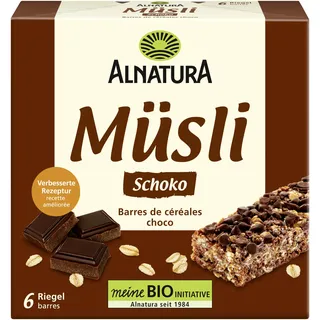 Alnatura Müsliriegel Schoko, 6ST 150G