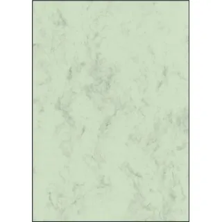 Sigel Briefpapier Marmor pastellgrün DIN A4 200 g/qm 50 St.