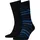 Herren Socken 6er Pack Blau/Schwarz 47-49