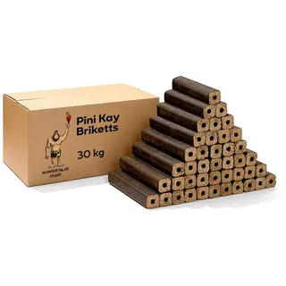 neandertaler feuer Holzbriketts PiniKay Hartholzbriketts 30 kg