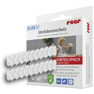 Reer Steckdosenschutz zum Kleben 20 St