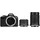 schwarz + RF-S 18-45 mm + RF-S 55-210 mm