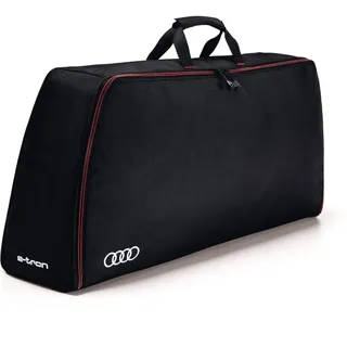 Audi Aufbewahrungstasche Kofferraumtasche Ringe Logo e-tron Kabeltasche, schwarz