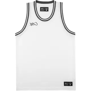 K1X Hardwood | Double X | Basketball Jersey, Farbe: Weiß, Kleidergröße: L