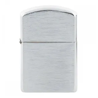 Max Fuchs MFH Benzin Sturmfeuerzeug Chrom gebürstet, unbefüllt