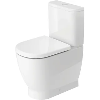 Duravit D-Code Stand-WC mit WC-Sitz Weiß
