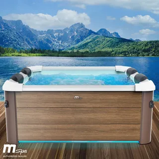 BRAST Mspa Whirlpool OSLO AMBER 6 Personen mit LED