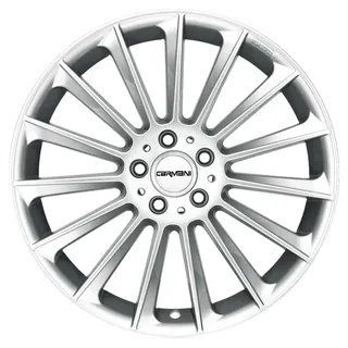 0x18 5x112 ET43 MB66 6 White Silver