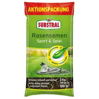 Substral Sport & Spiel Rasensamen 2 kg für 100 m2