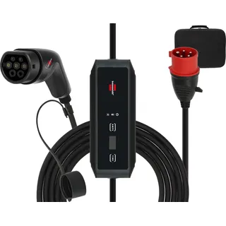 Brennenstuhl tragbares EV Ladegerät Typ 2 11kW mit 8 m Kabel