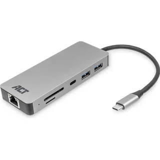 Act Dockingstation 7 Grau AC7092