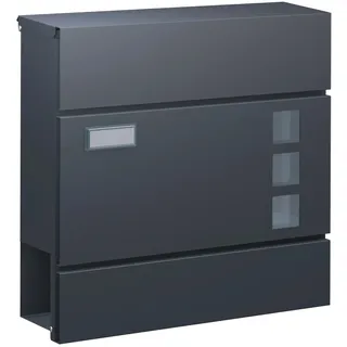 BASI BK 380M Anthrazit Matt inkl. Zeitungsfach