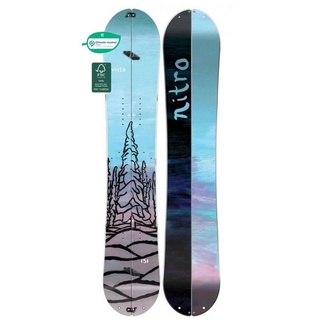 Nitro Damen Splitboard Volta Split + UNION EXPLORER | Snowboard blau