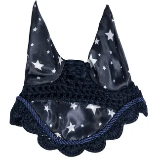 HKM Hobby Horsing Fliegenhaube Print One Size Blau