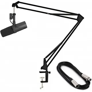 Shure SM7B-Bundle mit Studioarm und Kabel