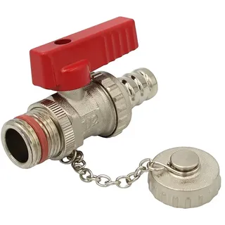 stabilo-sanitär Stabilo-sanitaer KFE Hahn Kugelhahn 1/2 Zoll Kesselhahn Ablassventil Füllhahn