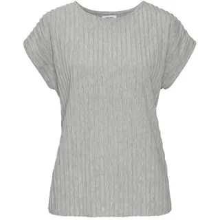 LASCANA Kurzarmshirt Grau 32/34