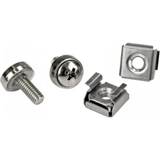 Startech StarTech.com M5 Rack Screws and M5 Nuts - M5 Cage Nuts and Screws - Schrauben für Rack