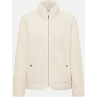 Cecil Teddyjacke mit Zipper Weiß