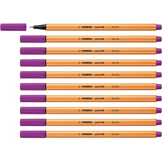 STABILO - Fineliner - point 88-10er Pack - lila