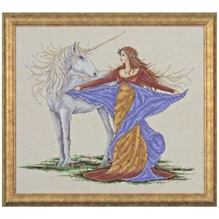 Design Works Crafts Design Works Einhorn Kreusztich Kit 2726