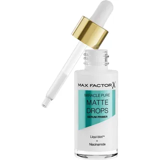 Max Factor Miracle Pure Matte Drops Primer Make-up Grundierung zum Glätten und Mattieren der Haut 30 ml
